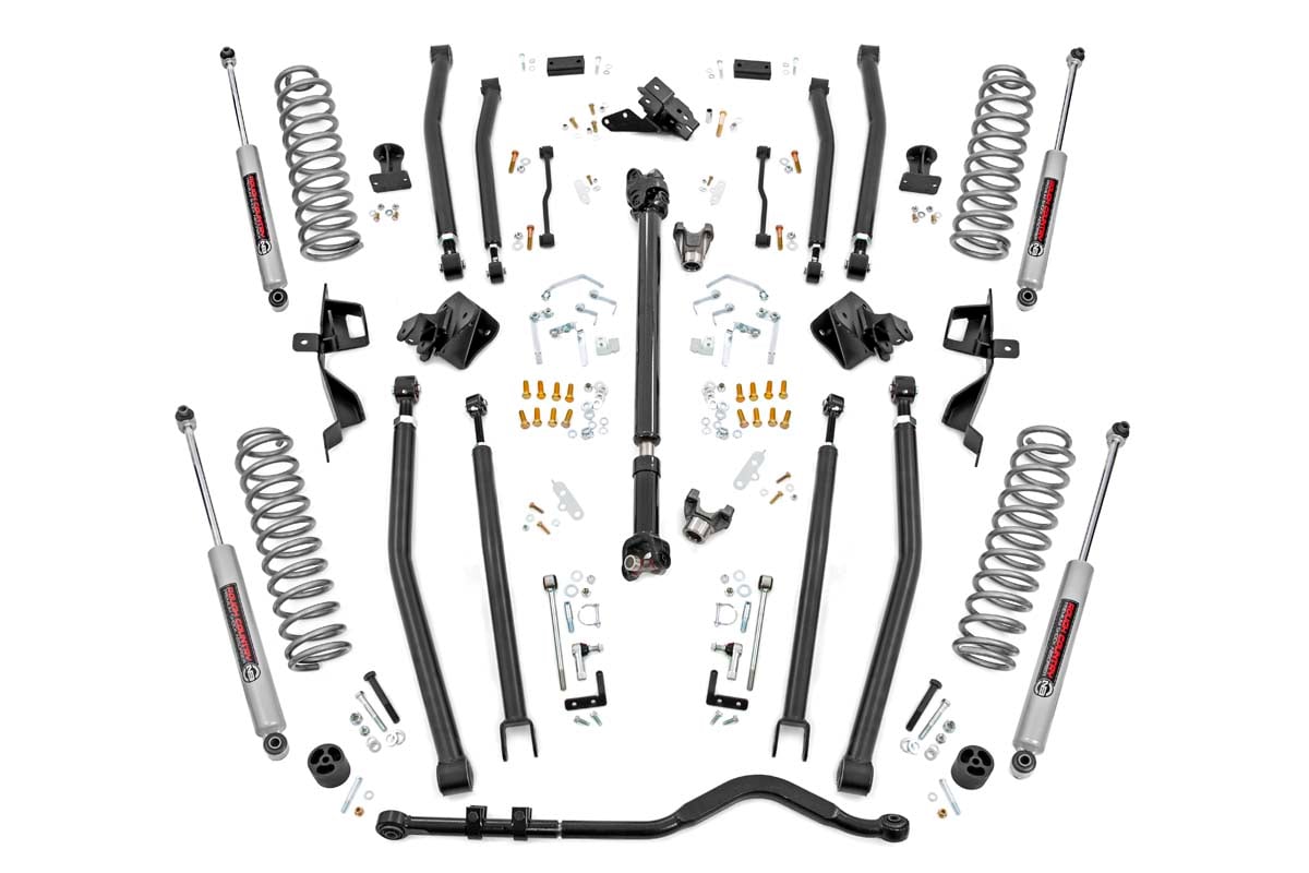 RC 6 Inch Lift Kit | Long Arm | Jeep Wrangler Unlimited 4WD (2018-2023) (manufacturer page)
