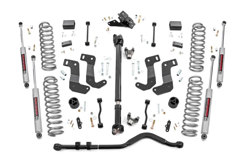 RC 3.5 Inch Lift Kit | C/A Drop | FR D/S | M1 | Jeep Wrangler JL 4WD (2018-2023) (manufacturer page)