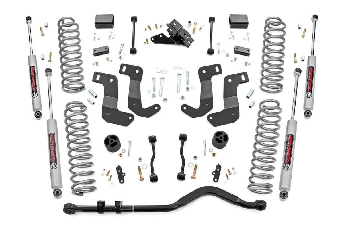 3.5 Inch Lift Kit | C/A Drop | 2-Door | Jeep Wrangler JL 4WD (2024-2026) - Susp Lift Kits 4wd (Image 1 of 5)