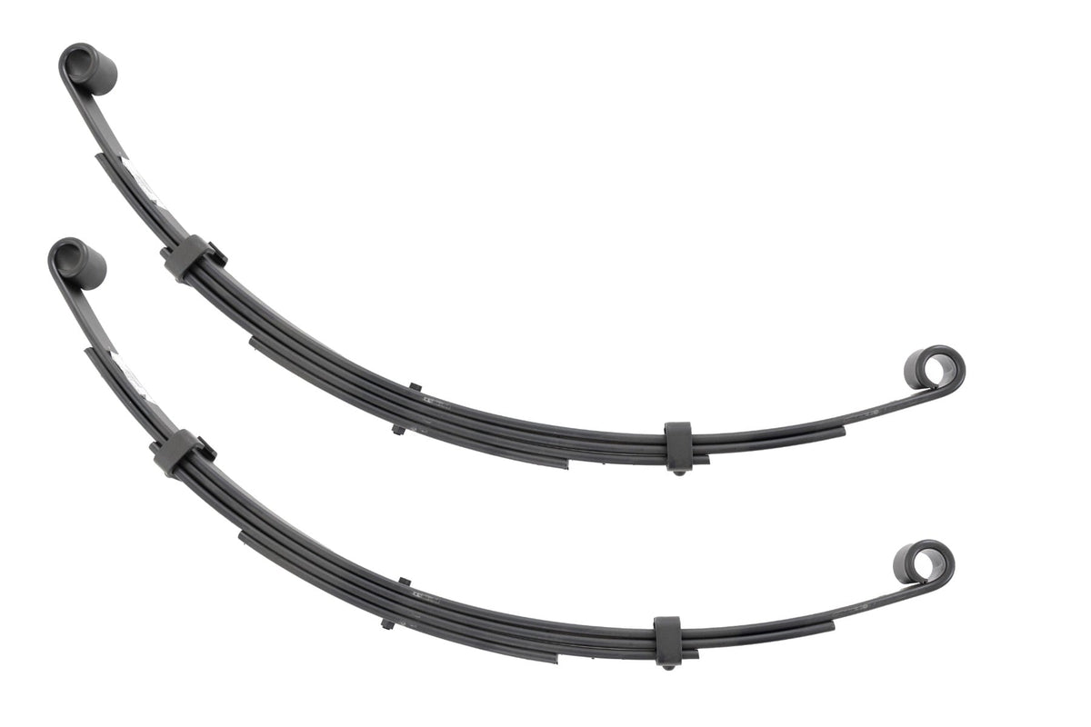 Rough Country 8045Kit Front Leaf Springs | 4" Lift | Pair | International Scout II 4WD (1971-1980) - Image 1