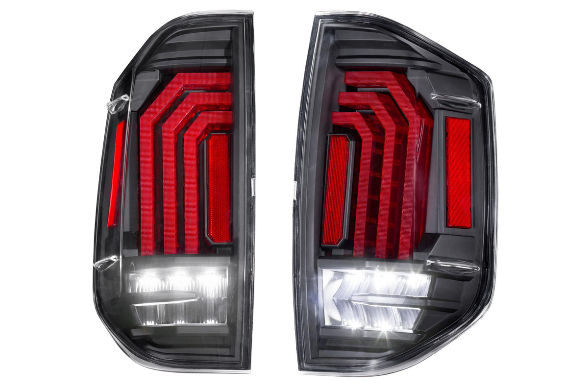 XB LED Tail Lights: Toyota Tundra (14-21 / Clear Lens / Set) - Tail Lights (Image 4 of 6)