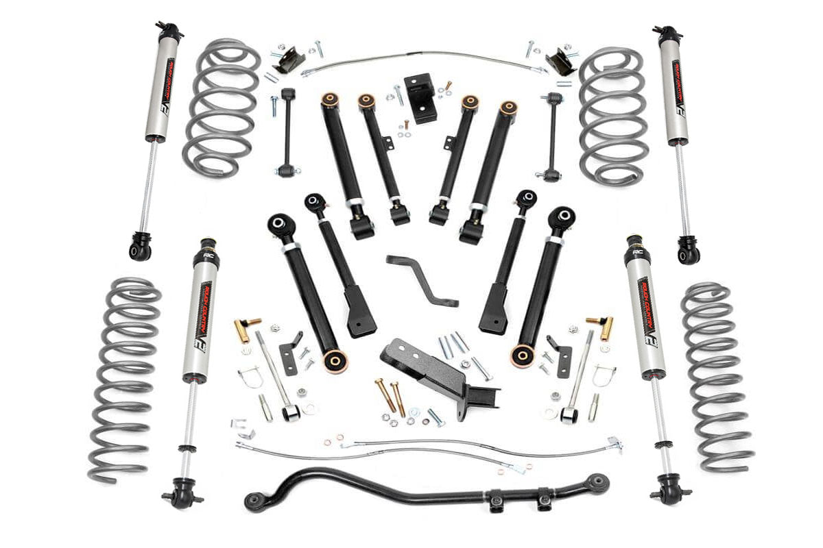 4 Inch Lift Kit | X-Series | V2 | Jeep Wrangler TJ (97-06)/Wrangler Unlimited (04-06) - Susp Lift Kits 4wd (Image 1 of 6)
