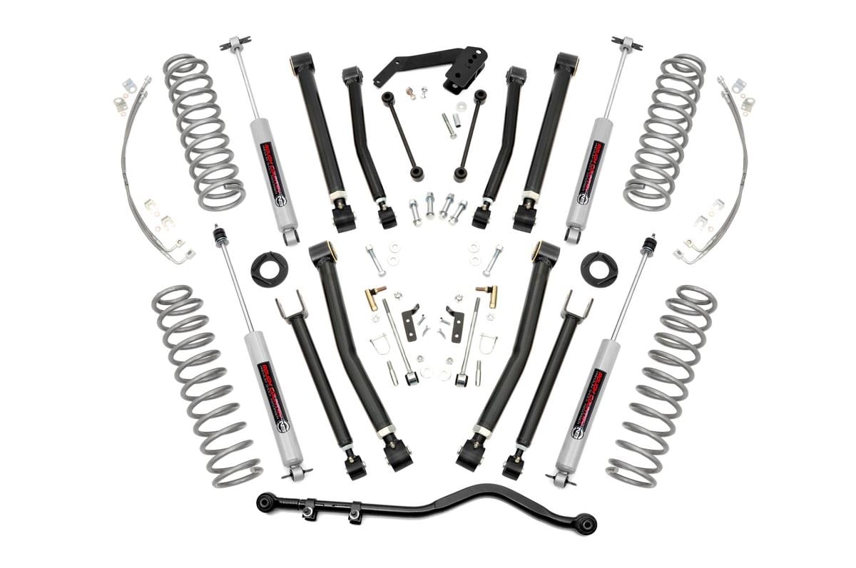 4 Inch Lift Kit | X-Series | Jeep Wrangler Unlimited 2WD/4WD (2007-2018) - Susp Lift Kits 4wd (Image 1 of 6)