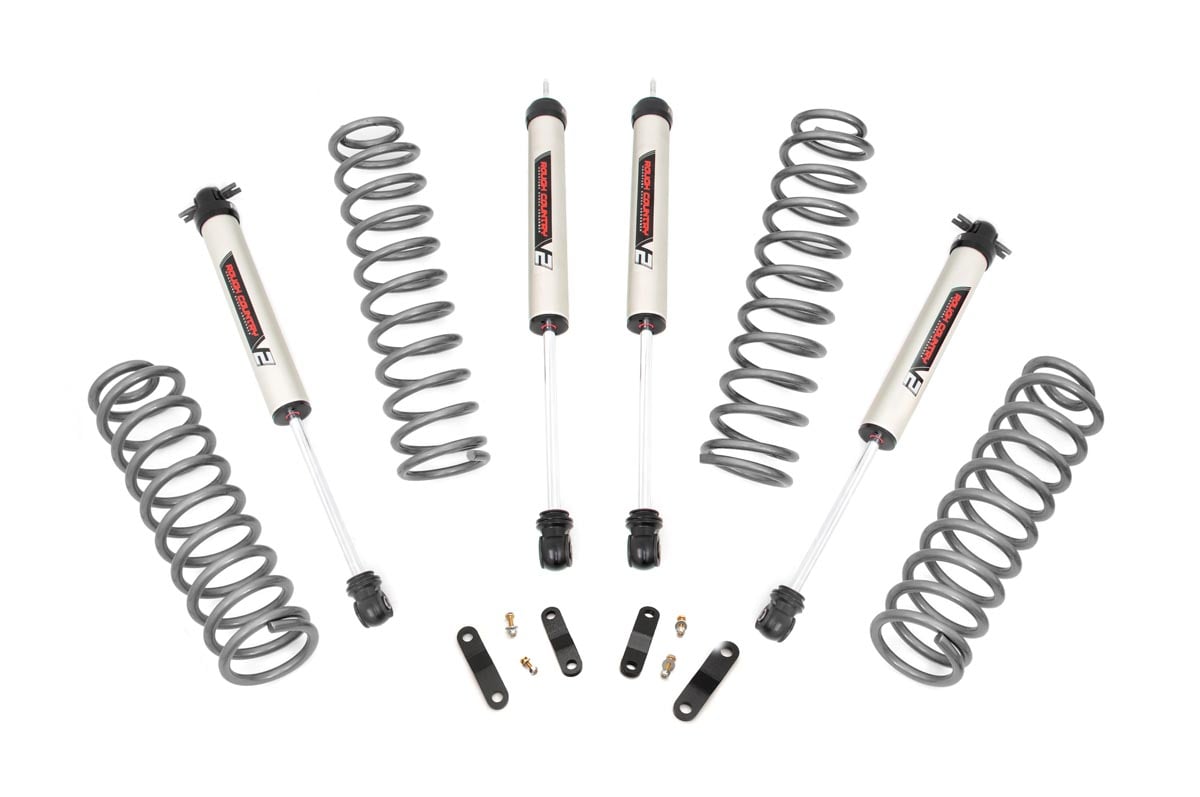 2.5 Inch Lift Kit | Coils | V2 | Jeep Wrangler Unlimited 2WD/4WD (2007-2018) - Susp Lift Kits 4wd (Image 1 of 6)