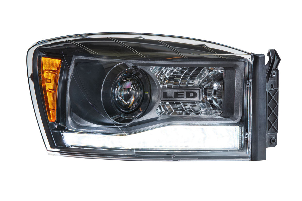 XB Hybrid LED Headlights: Dodge Ram (06-08 / Set) - Headlights (Image 4 of 6)