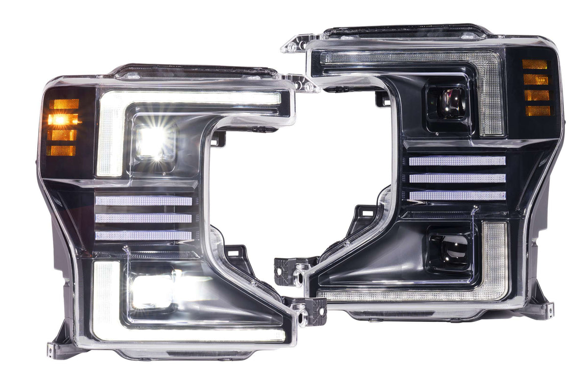XB Hybrid LED Headlights: Ford Super Duty (20-22 / Set) - Headlights (Image 1 of 6)