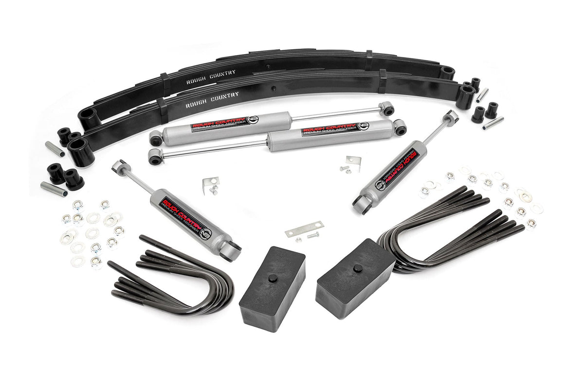 2 Inch Lift Kit | Rear Blocks | Chevy/GMC 3/4-Ton Suburban 4WD (1988-1991) - Leveling Kits