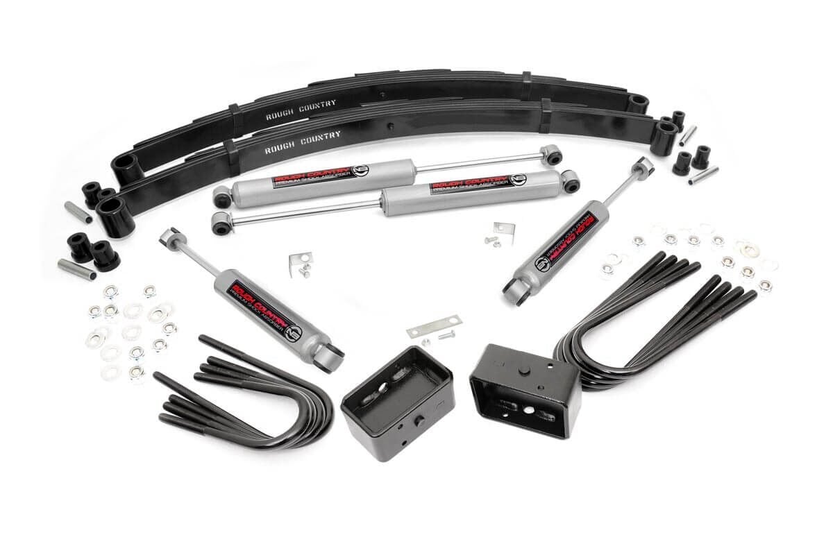 4 Inch Lift Kit | Chevy/GMC C10/K10 C15/K15 Truck/Half-Ton Suburban (69-72) - Susp Lift Kits 4wd