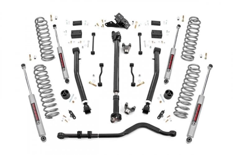RC 3.5 Inch Lift Kit | Adj Lower | FR D/S | Jeep Wrangler JL 4WD (2018-2023) (manufacturer page)