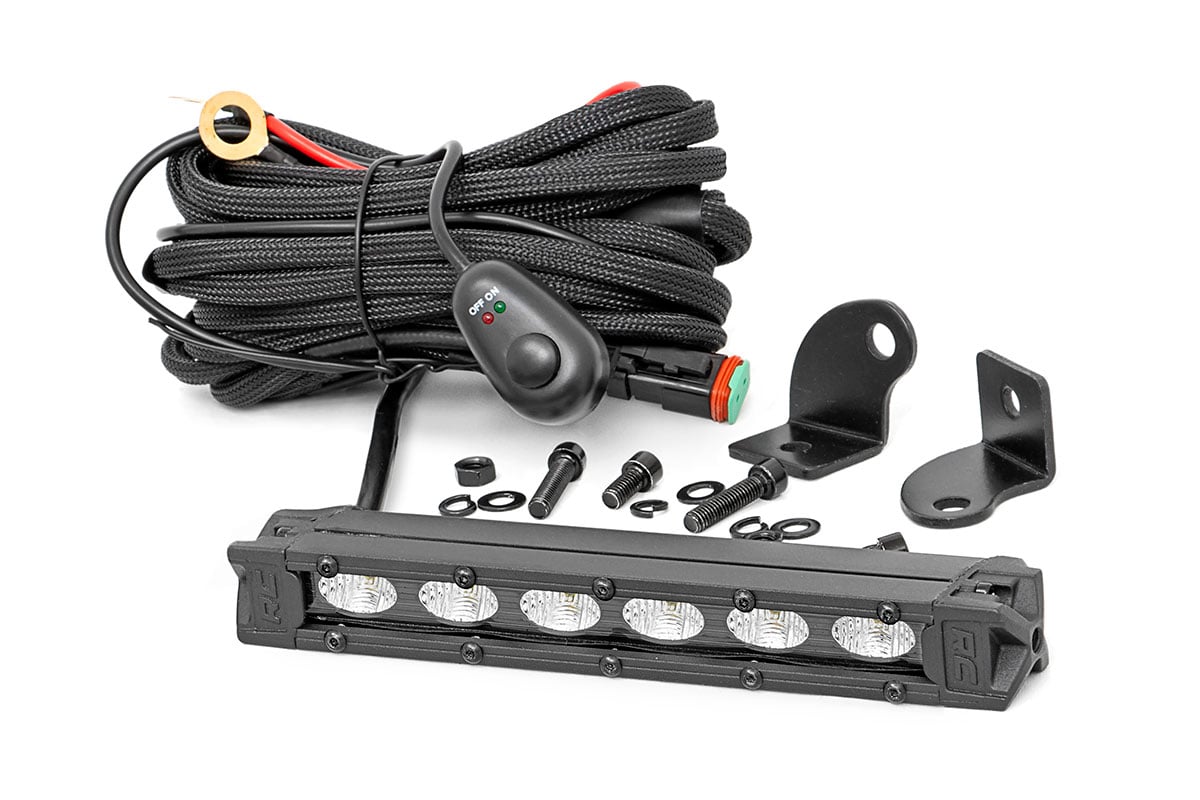 6 Inch Black Series LED Light Bar | Slim Line - Lighting & Acc (Image 1 of 6)