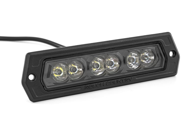 6 Inch Black Series LED Lights | Flush Mount | Pair (manufacturer page)