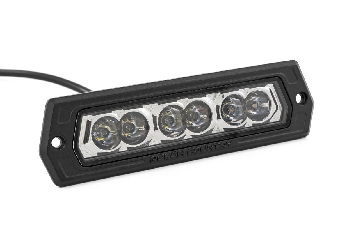 6 Inch Chrome Series LED Lights | Flush Mount | Pair - Lighting & Acc (Image 2 of 2)