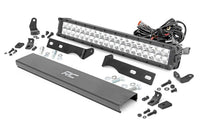 LED Light Kit | Bumper Mount | 20" Chrome Dual Row | Amber DRL | Jeep Grand Cherokee WK2 (11-20) - Lighting & Acc (Image 1 of 6)