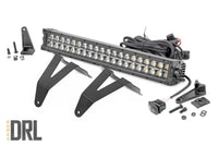 LED Light Kit | Bumper Mount | 20" Black Dual Row| Amber DRL | Ram 1500 (19-24) - Lighting & Acc (Image 1 of 6)