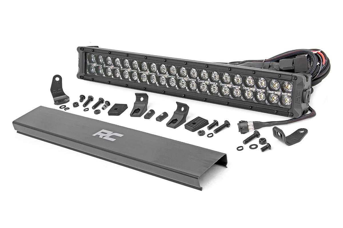 20 Inch Black Series LED Light Bar | Dual Row | Cool White DRL - Lighting & Acc (Image 1 of 6)