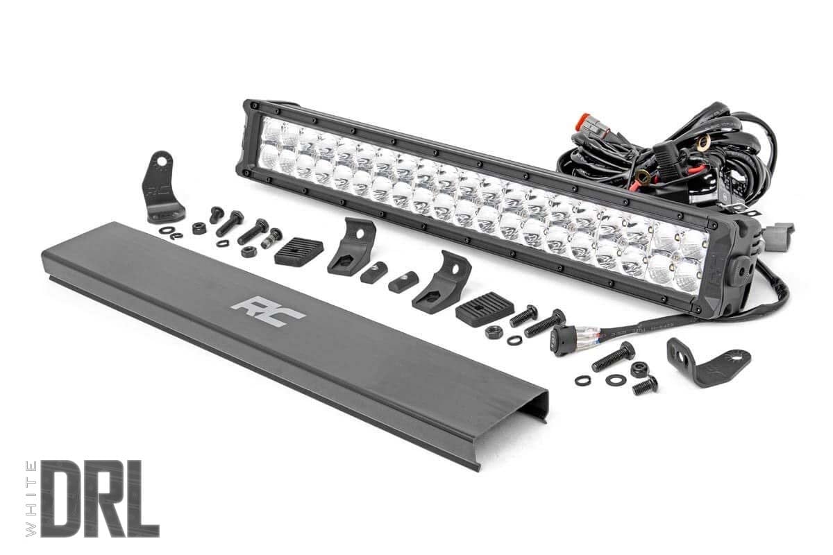 20 Inch Chrome Series LED Light Bar | Dual Row | Cool White DRL - Lighting & Acc (Image 1 of 6)