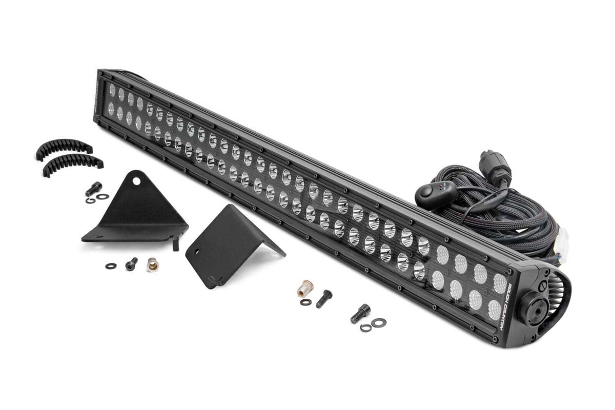 LED Light | Under Bed | 30" Black Dual Row | Can-Am Defender HD 5/HD 8/HD 9/HD 10 - Lighting & Acc