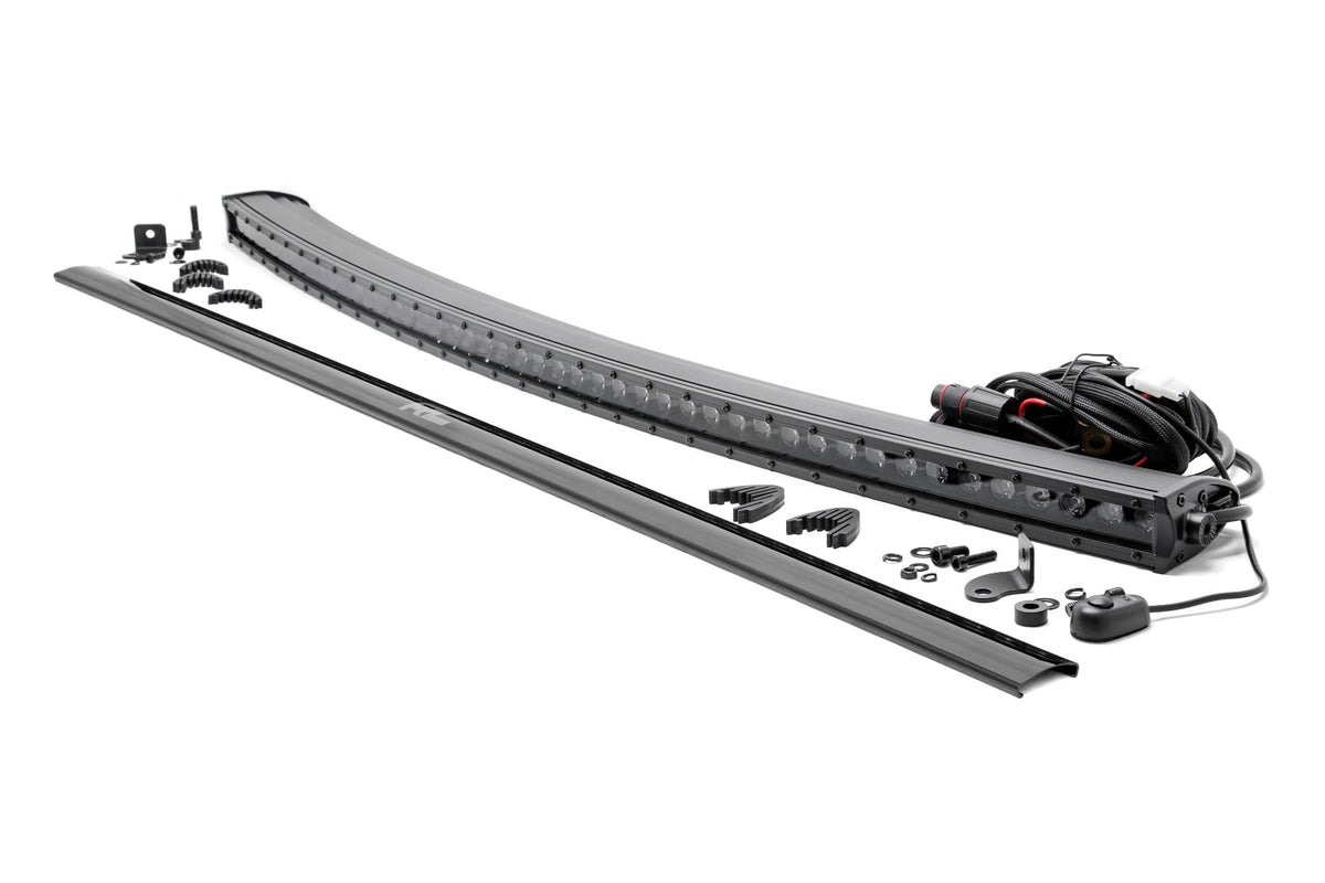 50 Inch Black Series LED Light Bar | Curved | Single Row - Lighting & Acc (Image 1 of 6)