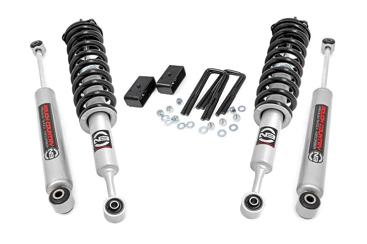 Rough Country 76231 2 Inch Lift Kit | Toyota Hilux 2WD/4WD (2006-2026) - Image 1