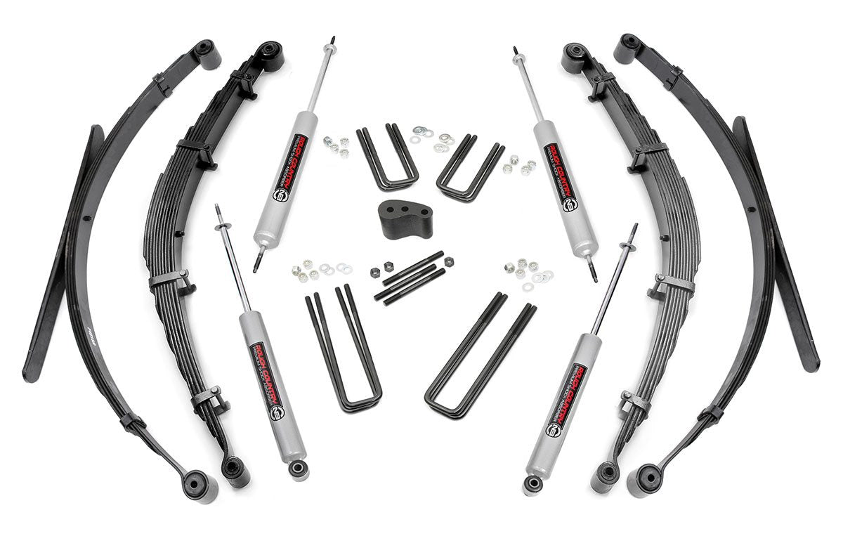 4 Inch Lift Kit | Rear Springs | Ford F-250 4WD (1977-1979) - Susp Lift Kits 4wd (Image 1 of 3)