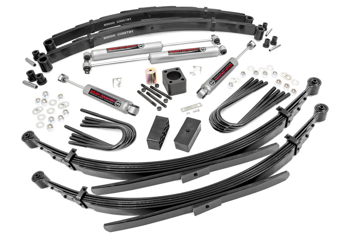 6 Inch Lift Kit | Rear Springs | Chevy/GMC K30/K35 Truck 4WD (77-87) - Susp Lift Kits 4wd