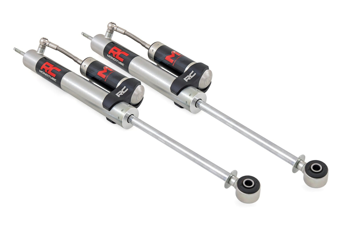 Rough Country 770854RES_A M1R Monotube Rear Shocks | 2-4" | Toyota Tundra 4WD (2022-2026) - Studio View 1