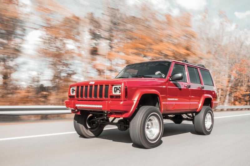 RC 4.5 Inch Lift Kit | RR springs | Jeep Cherokee XJ 2WD/4WD (1984-2001) (manufacturer page)