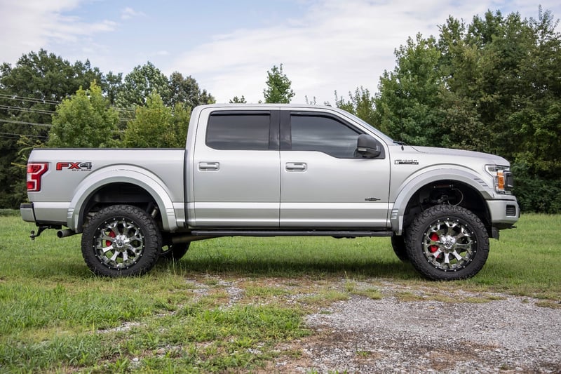 RC SF1 Fender Flares | E7 Velocity Blue | Ford F-150 2WD/4WD (2018-2020) (manufacturer page)