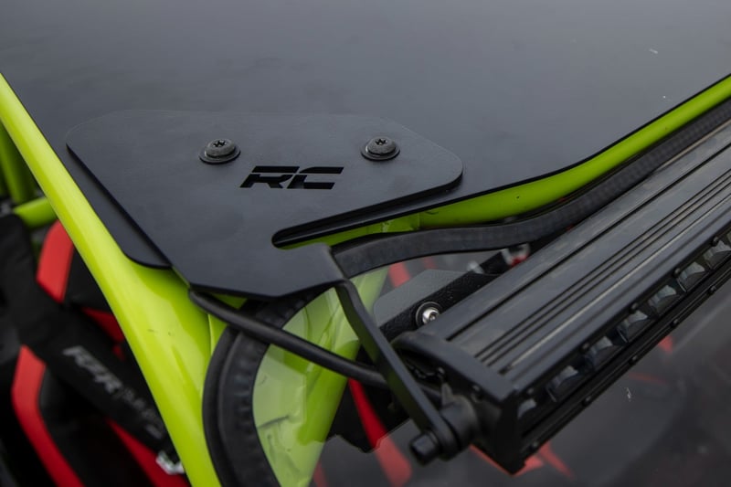 RC LED Light Kit | 30 Inch | Black Series | Front Mount | Polaris RZR Turbo S4 (manufacturer page)