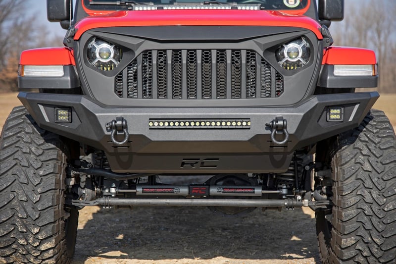 RC Front Bumper | Skid Plate | Jeep Gladiator JT/Wrangler JK & JL/Wrangler Unlimited 4WD (manufacturer page)