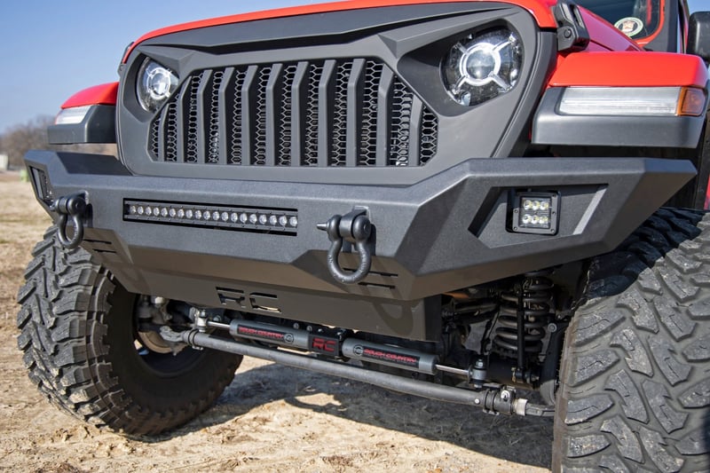 RC Front Bumper | Skid Plate | Jeep Gladiator JT/Wrangler JK & JL/Wrangler Unlimited 4WD (manufacturer page)