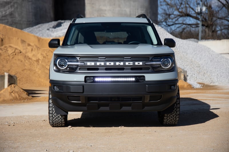 RC LED Light Kit | Bumper Mount | 20" Spectrum Single Row | Ford Bronco Sport (21-26) (manufacturer page)
