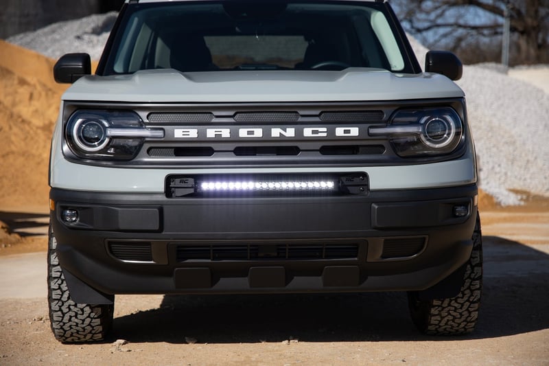 RC LED Light Kit | Bumper Mount | 20" Spectrum Single Row | Ford Bronco Sport (21-26) (manufacturer page)