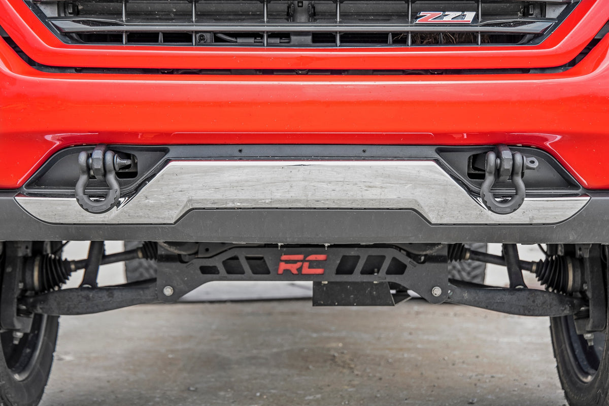 Tow Hook Brackets | D-Ring Combo | Chevy Silverado 1500 2WD/4WD (2014-2018 & Classic) - Winches & Acc (Image 3 of 6)