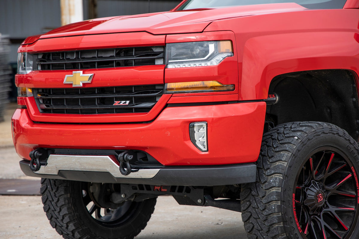 Tow Hook Brackets | D-Ring Combo | Chevy Silverado 1500 2WD/4WD (2014-2018 & Classic) - Winches & Acc (Image 6 of 6)