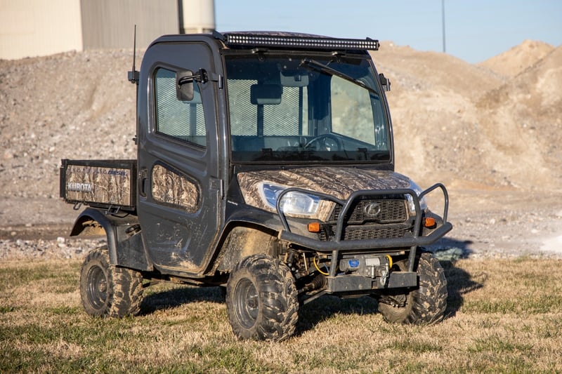 RC LED BlackSingle Row DRL Light Bar Kit | 50 Inch | Kubota RTV-X1120 (manufacturer page)