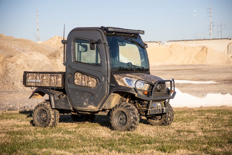RC LED BlackSingle Row DRL Light Bar Kit | 50 Inch | Kubota RTV-X1120 (manufacturer page)