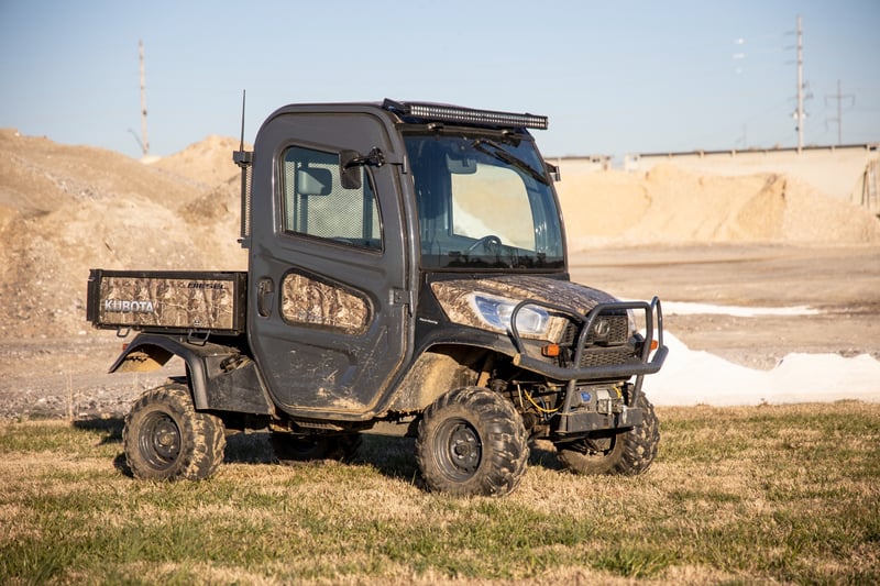RC LED BlackSingle Row DRL Light Bar Kit | 50 Inch | Kubota RTV-X1120 (manufacturer page)