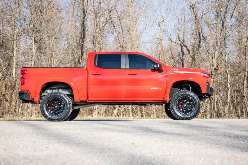RC 95 Series Wheel | One-Piece | Gloss Black Machined | 20x10 | 8x180 | -19mm (manufacturer page)