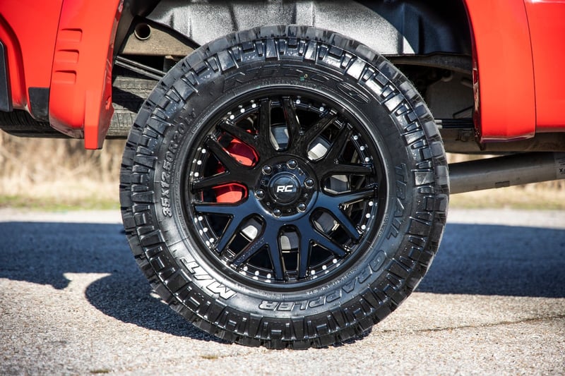 RC 95 Series Wheel | Machined One-Piece | Gloss Black | 20x10 | 6x5.5 | -25mm (manufacturer page)