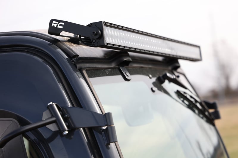 RC LED BlackSingle Row DRL Light Bar Kit | 50 Inch | Kubota RTV-X1120 (manufacturer page)