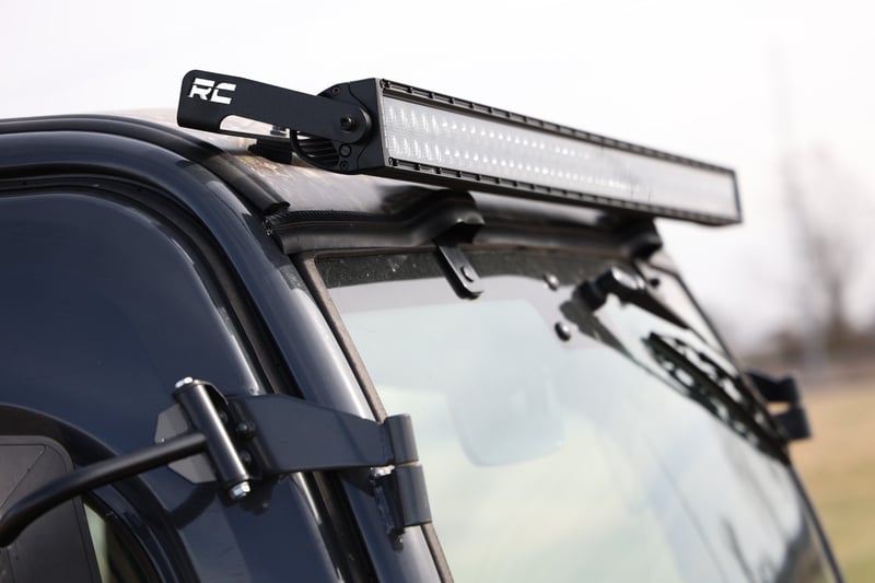 RC LED BlackSingle Row DRL Light Bar Kit | 50 Inch | Kubota RTV-X1120 (manufacturer page)