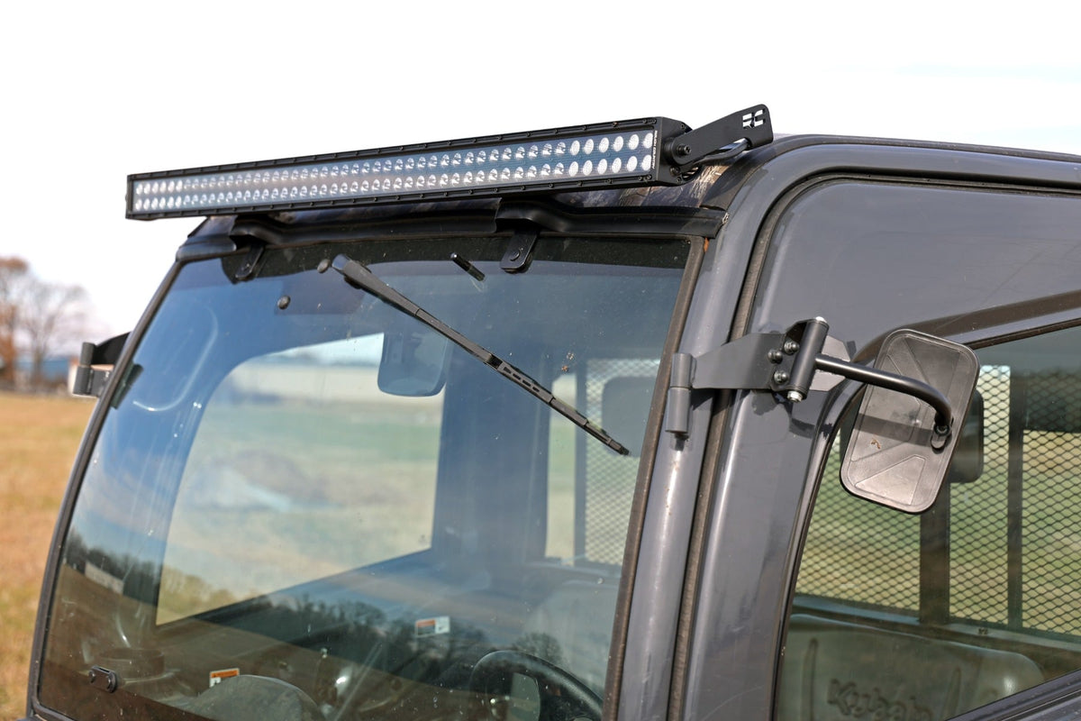 RC LED BlackSingle Row DRL Light Bar Kit | 50 Inch | Kubota RTV-X1120 (manufacturer page)