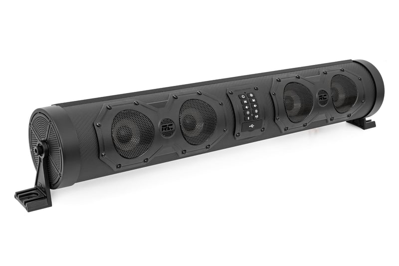 RC Bluetooth LED Soundbar | 8 Speaker | IP66 Waterproof | UTV/ATV (manufacturer page)