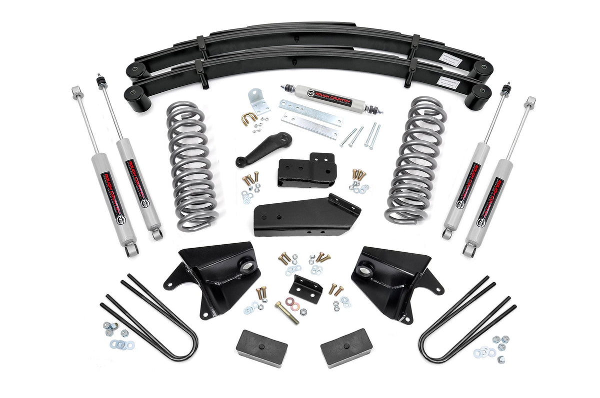 6 Inch Lift Kit | RR Springs | Ford Bronco/F-150 4WD (1980-1996) - Susp Lift Kits 4wd