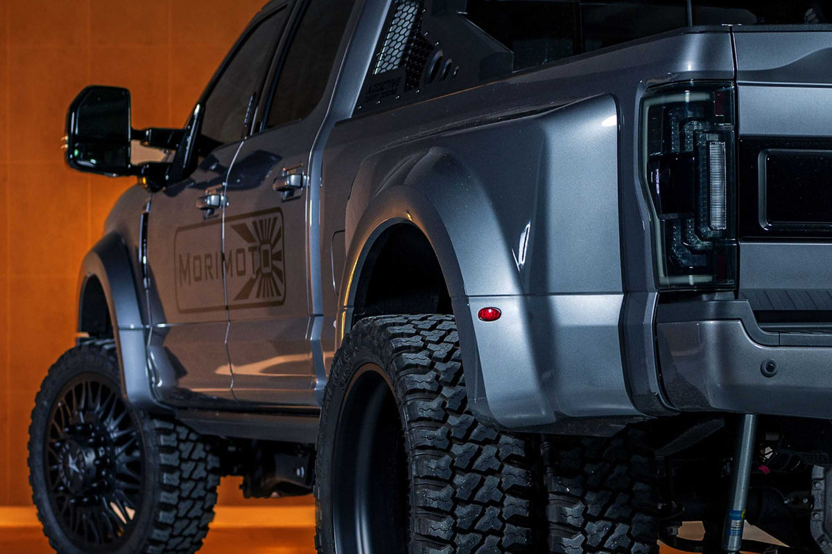 XB LED Tail Lights: Ford Super Duty (17-22 / Smoked Lens / Set) - Tail Lights (Image 2 of 4)
