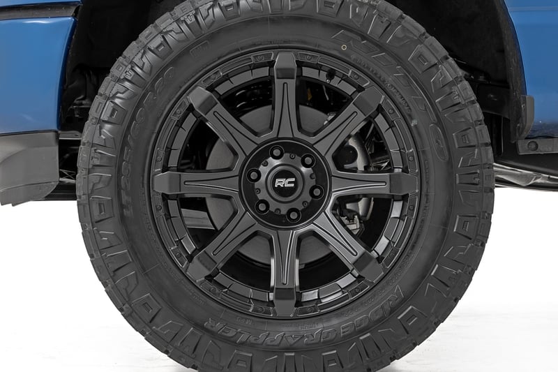 RC 81 Series Wheel | One-Piece | Semi Gloss Black | 20x9 | 8x6.5 | 0mm (manufacturer page)