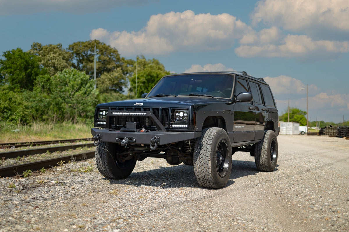 8 Inch Black Series LED Light Bar | Single Row | Pair - Lighting & Acc (Image 5 of 5)