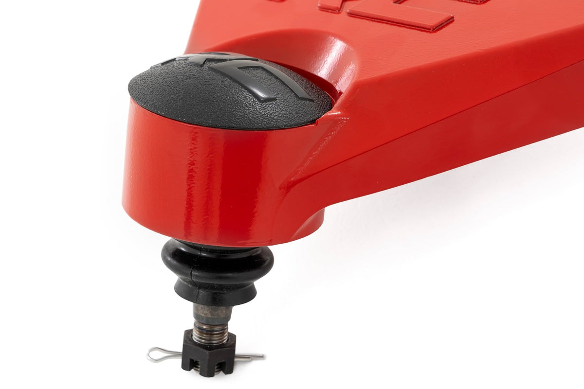 Rough Country 10036RED Red Forged Upper Control Arms | 2.5" of Lift | Chevy/GMC Blazer/S15 Jimmy/Sonoma 4WD - Image 2