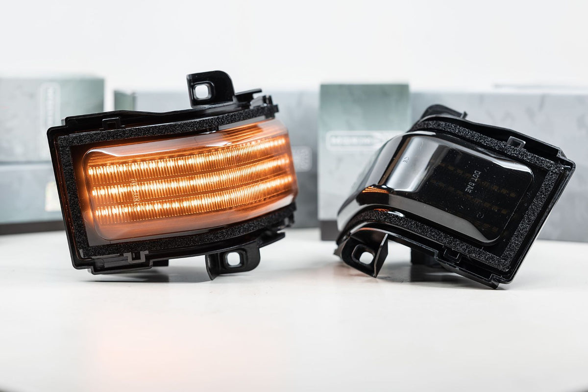 XB LED Mirror Lights: Ford Super Duty (17-27 / Set) - DRL & Signals (Image 4 of 6)